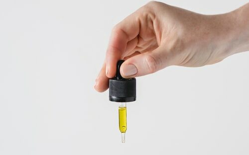 CBD oil or cannabidiol oil in tincture